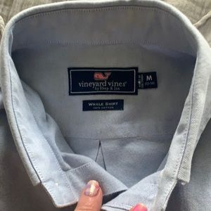 Boys Medium (12-14) “whale shirt” oxford